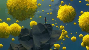 metin için alanı olan soyut kavramsal yaratıcı arkaplan 