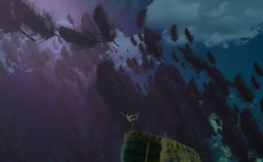 metin için alanı olan soyut kavramsal yaratıcı arkaplan 