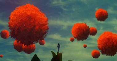 metin için alanı olan soyut kavramsal yaratıcı arkaplan 