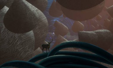 metin için alanı olan soyut kavramsal yaratıcı arkaplan 