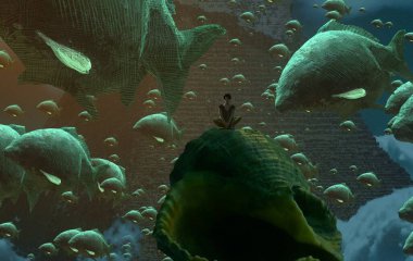 metin için alanı olan soyut kavramsal yaratıcı arkaplan 