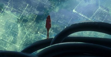 metin için alanı olan soyut kavramsal yaratıcı arkaplan 