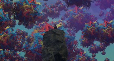 metin için alanı olan soyut kavramsal yaratıcı arkaplan 