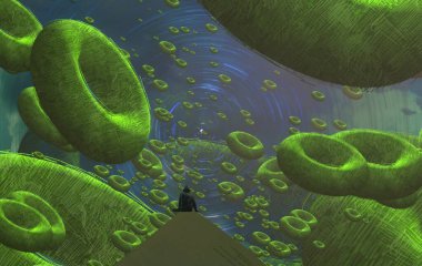 metin için alanı olan soyut kavramsal yaratıcı arkaplan 