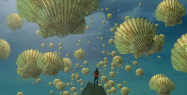 metin için alanı olan soyut kavramsal yaratıcı arkaplan 