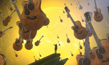 metin için alanı olan soyut kavramsal yaratıcı arkaplan 