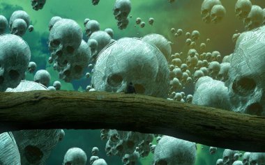 metin için alanı olan soyut kavramsal yaratıcı arkaplan 