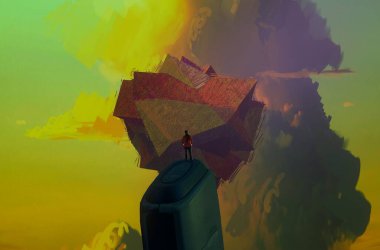 metin için alanı olan soyut kavramsal yaratıcı arkaplan 