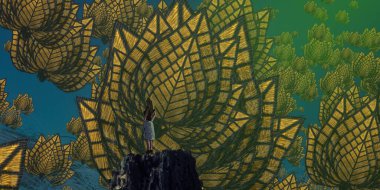 metin için alanı olan soyut kavramsal yaratıcı arkaplan 