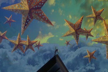 metin için alanı olan soyut kavramsal yaratıcı arkaplan 