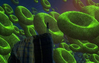 metin için alanı olan soyut kavramsal yaratıcı arkaplan 