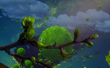 metin için alanı olan soyut kavramsal yaratıcı arkaplan 