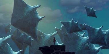 metin için alanı olan soyut kavramsal yaratıcı arkaplan 