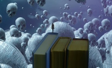 metin için alanı olan soyut kavramsal yaratıcı arkaplan 