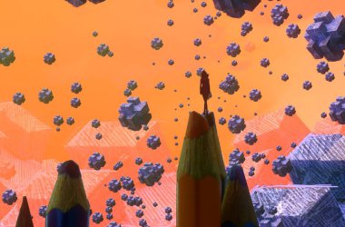 metin için alanı olan soyut kavramsal yaratıcı arkaplan 