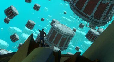 metin için alanı olan soyut kavramsal yaratıcı arkaplan 