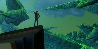 metin için alanı olan soyut kavramsal yaratıcı arkaplan 