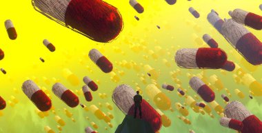 metin için alanı olan soyut kavramsal yaratıcı arkaplan 