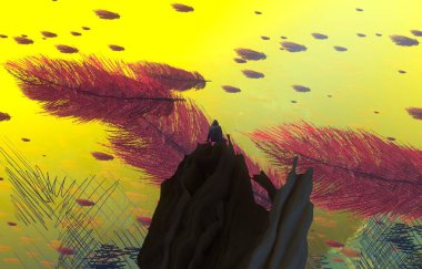 metin için alanı olan soyut kavramsal yaratıcı arkaplan 