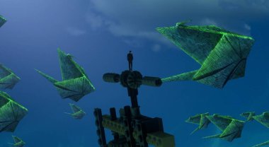 metin için alanı olan soyut kavramsal yaratıcı arkaplan 