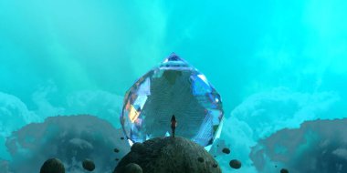 metin için alanı olan soyut kavramsal yaratıcı arkaplan 