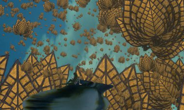 metin için alanı olan soyut kavramsal yaratıcı arkaplan 