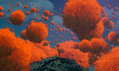 metin için alanı olan soyut kavramsal yaratıcı arkaplan 