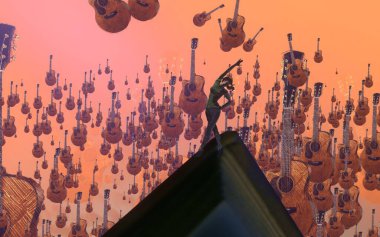 metin için alanı olan soyut kavramsal yaratıcı arkaplan 