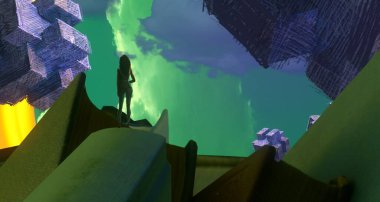 metin için alanı olan soyut kavramsal yaratıcı arkaplan 