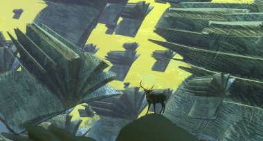 metin için alanı olan soyut kavramsal yaratıcı arkaplan 