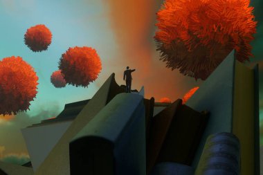 metin için alanı olan soyut kavramsal yaratıcı arkaplan 