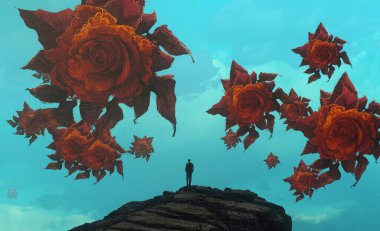 metin için alanı olan soyut kavramsal yaratıcı arkaplan 