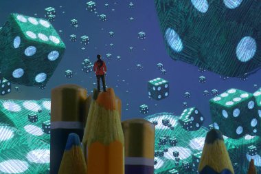 metin için alanı olan soyut kavramsal yaratıcı arkaplan 