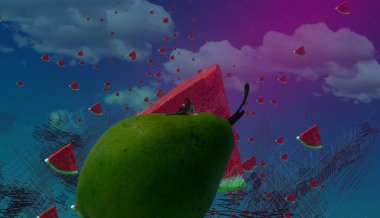 metin için alanı olan soyut kavramsal yaratıcı arkaplan 