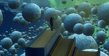 metin için alanı olan soyut kavramsal yaratıcı arkaplan 