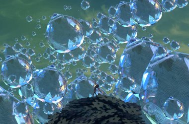 metin için alanı olan soyut kavramsal yaratıcı arkaplan 