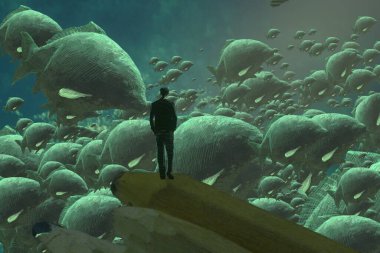 metin için alanı olan soyut kavramsal yaratıcı arkaplan 