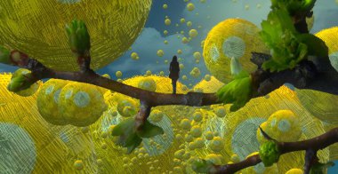 metin için alanı olan soyut kavramsal yaratıcı arkaplan 