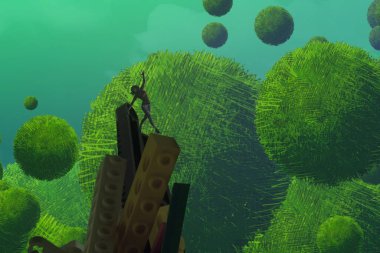 metin için alanı olan soyut kavramsal yaratıcı arkaplan 