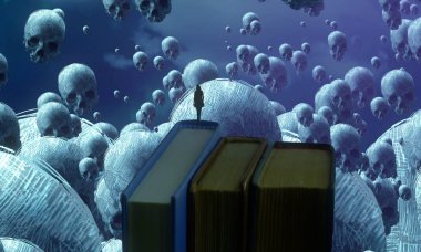 metin için alanı olan soyut kavramsal yaratıcı arkaplan 