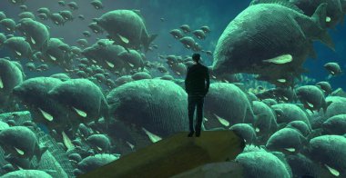 metin için alanı olan soyut kavramsal yaratıcı arkaplan 