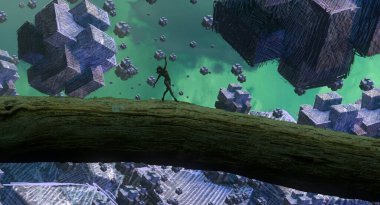 metin için alanı olan soyut kavramsal yaratıcı arkaplan 