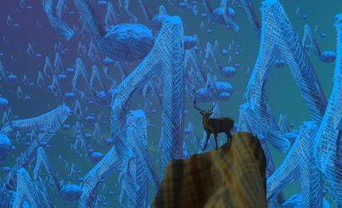 metin için alanı olan soyut kavramsal yaratıcı arkaplan 