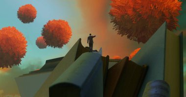 metin için alanı olan soyut kavramsal yaratıcı arkaplan 