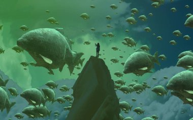 metin için alanı olan soyut kavramsal yaratıcı arkaplan 