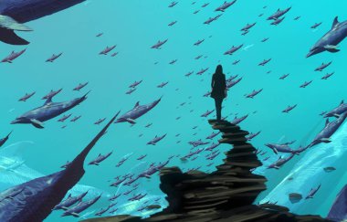 metin için alanı olan soyut kavramsal yaratıcı arkaplan 