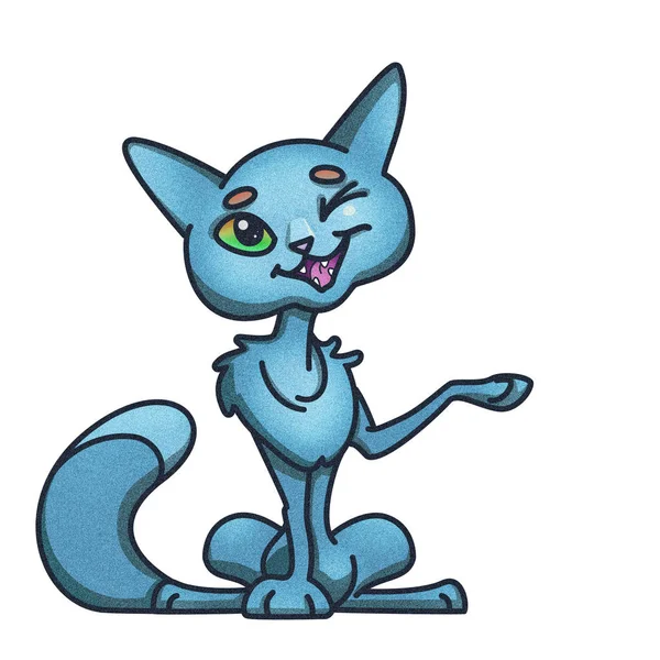 Mavi kedi temsilcisi — Stok fotoğraf