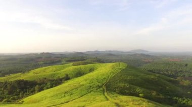 Sabah Kalimantan 'ın Bukit Rimpi Teletubbies Tepelerinde hava durumu