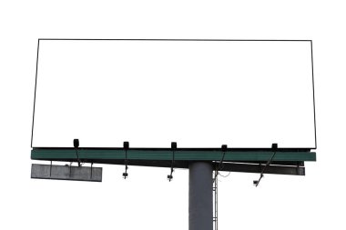 Pano boş afiş beyaz