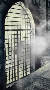 Karanlık zindan, gizemli varlıklar, ezici bir atmosferde ruhani ışık..